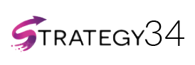 Strategy 34 logo no bk